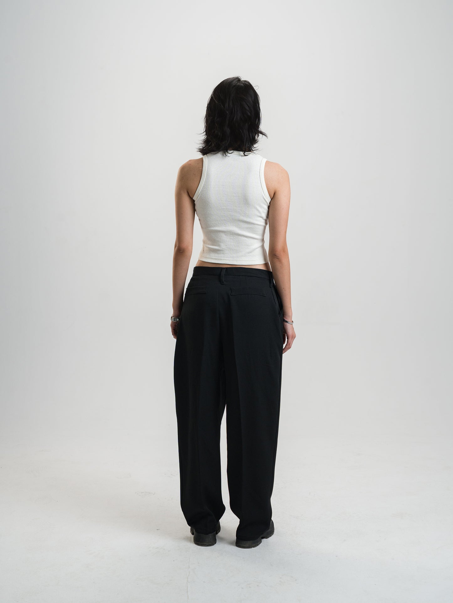 Wide leg Pleated Pants (Her)