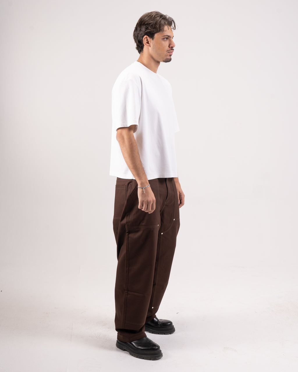 Brown Carpenter cargo pants