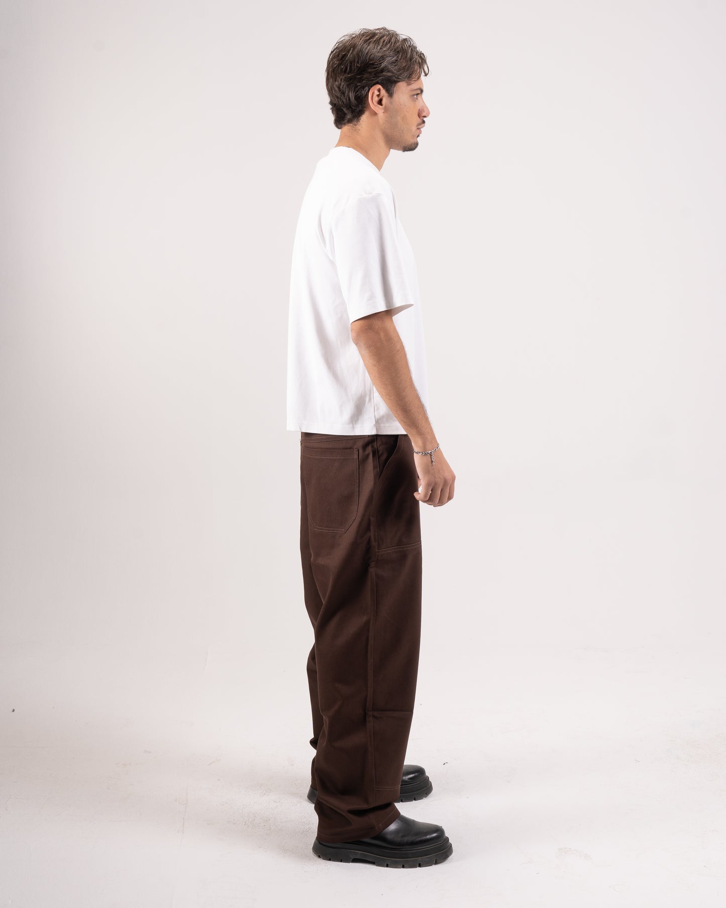 Brown Carpenter cargo pants