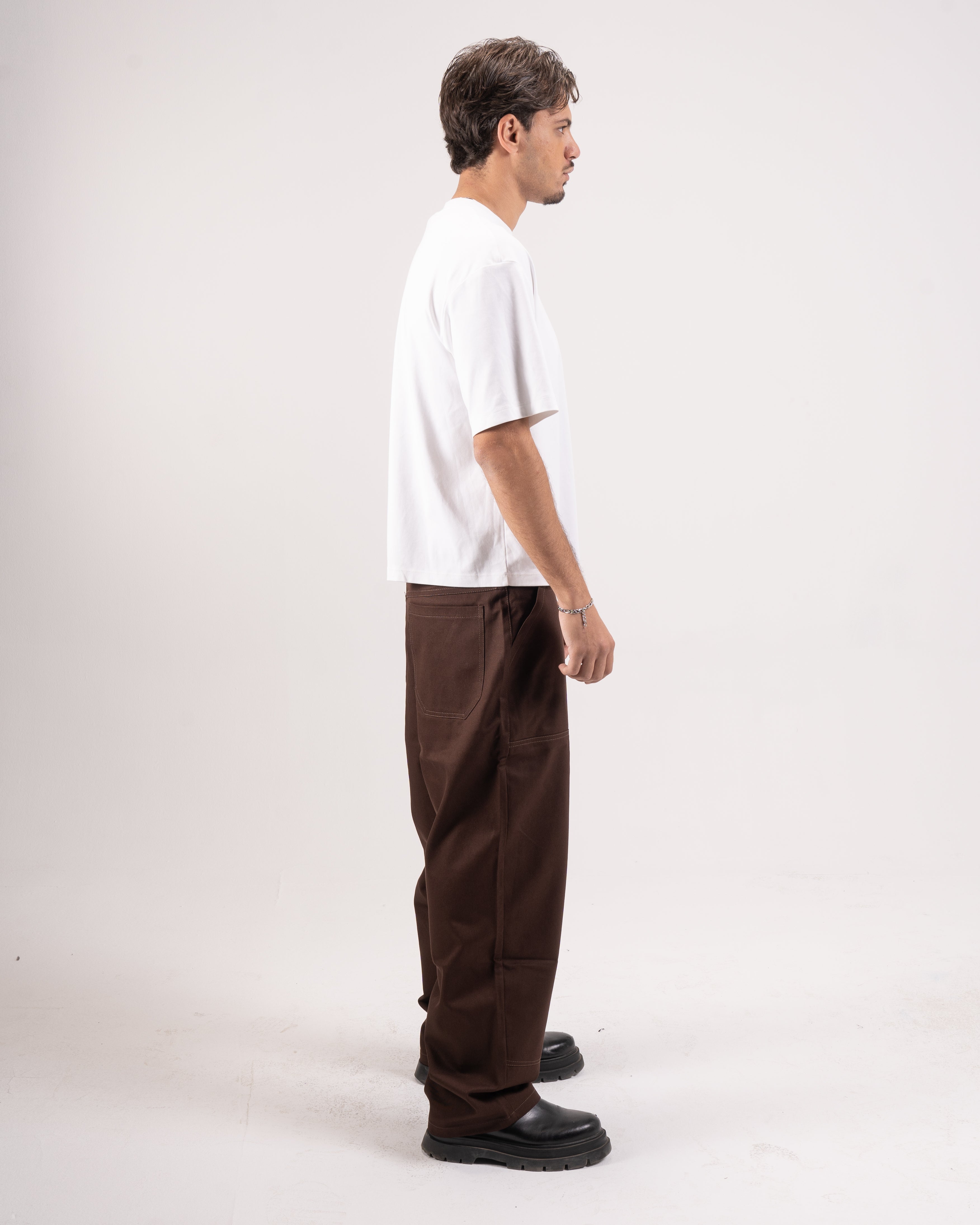 Brown Carpenter cargo pants