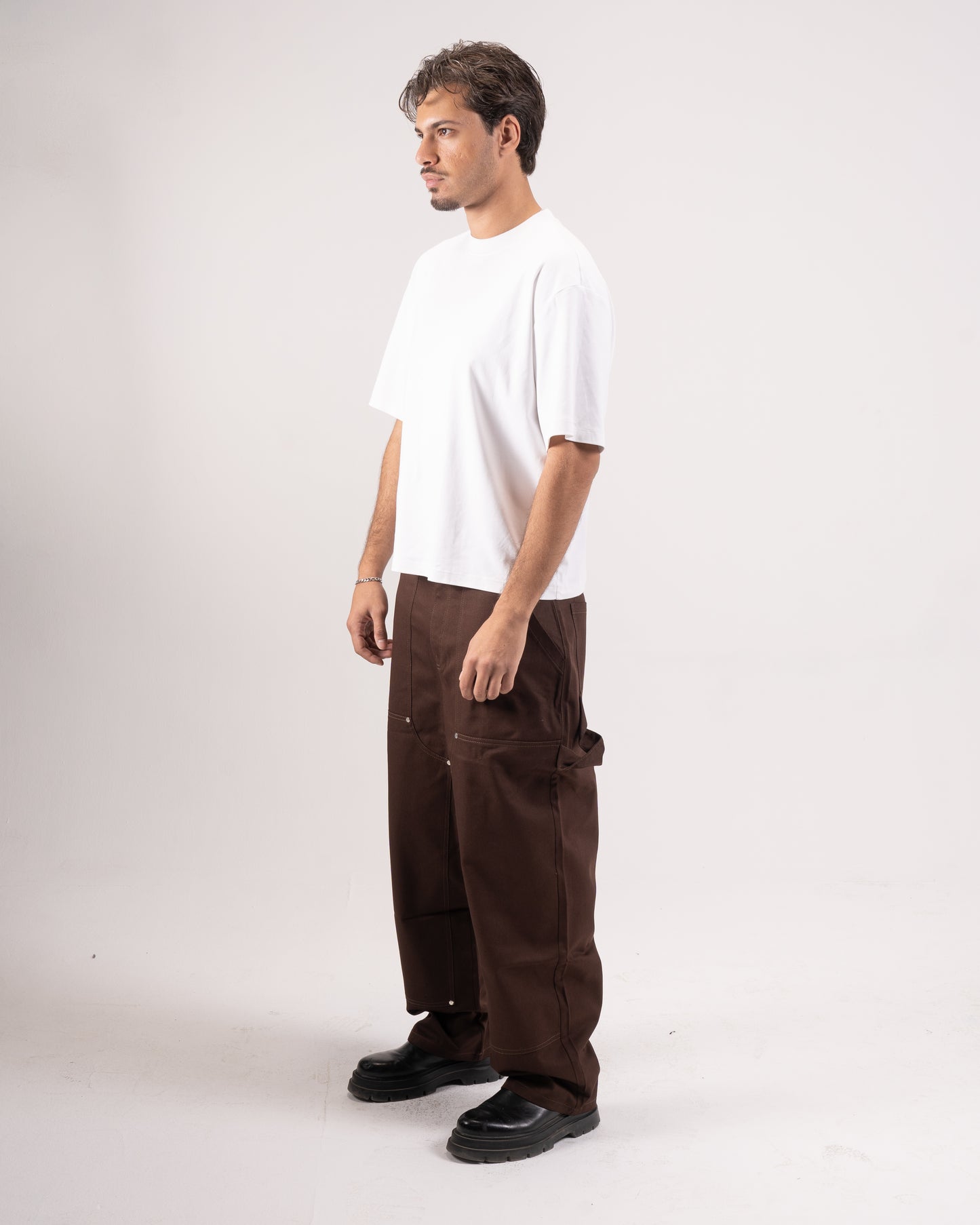 Brown Carpenter cargo pants