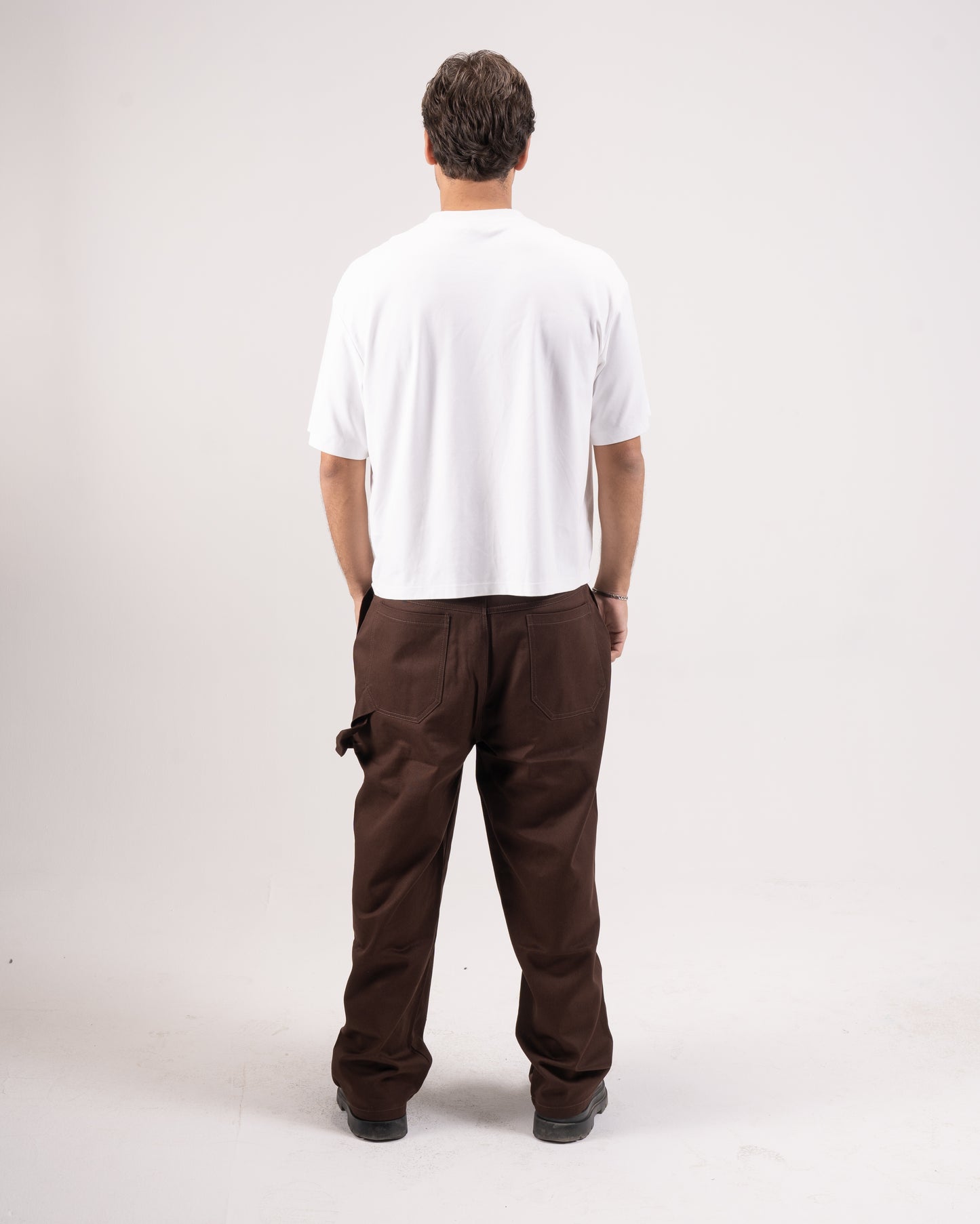 Brown Carpenter cargo pants