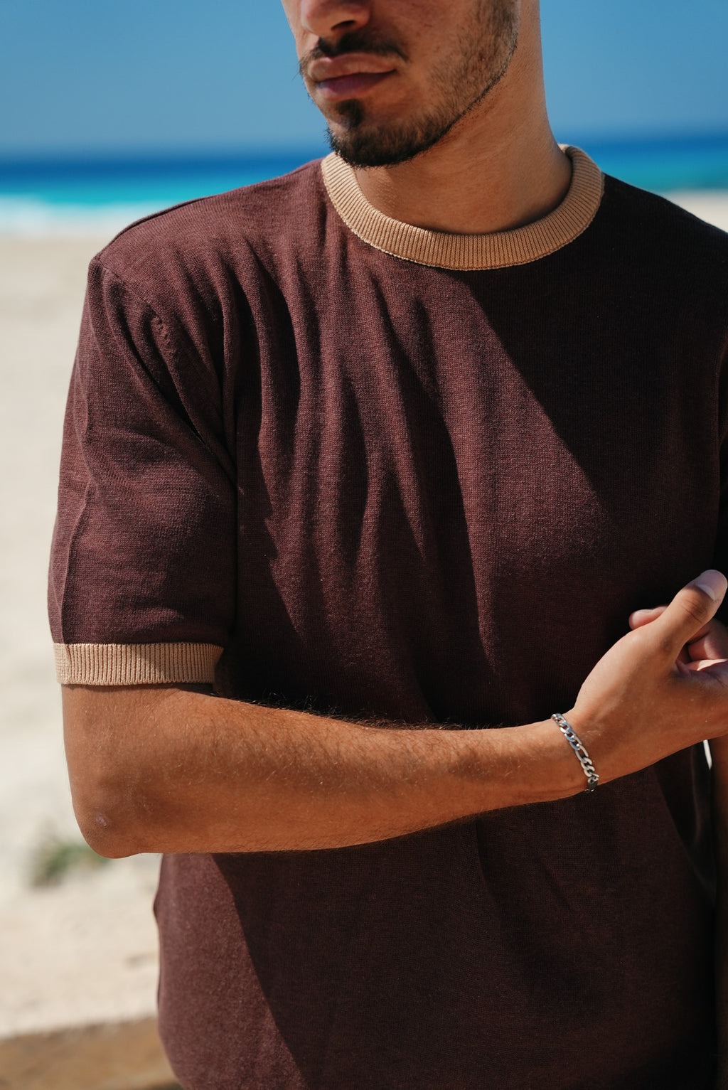 Brown Ranger Knitted Tee