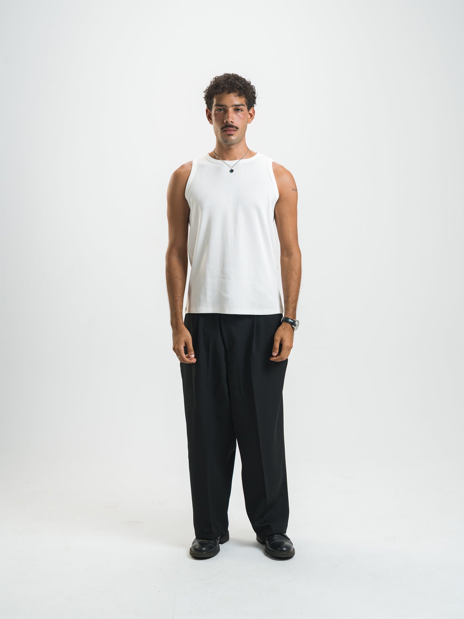 Wide leg Pleated Pants (Him)